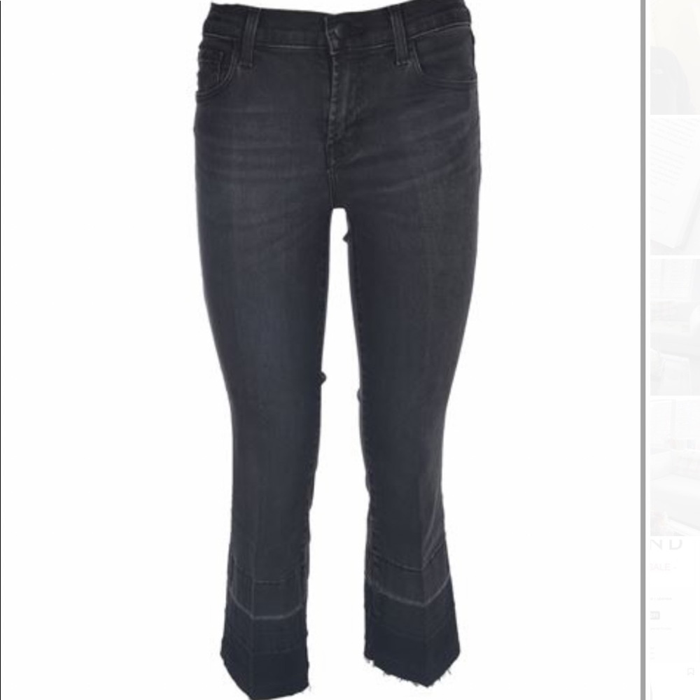 NWT Jbrand Selena flared crop Jean